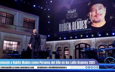 Homenaje a Rubén Blades como Persona del Año en los Latin Grammy 2021
