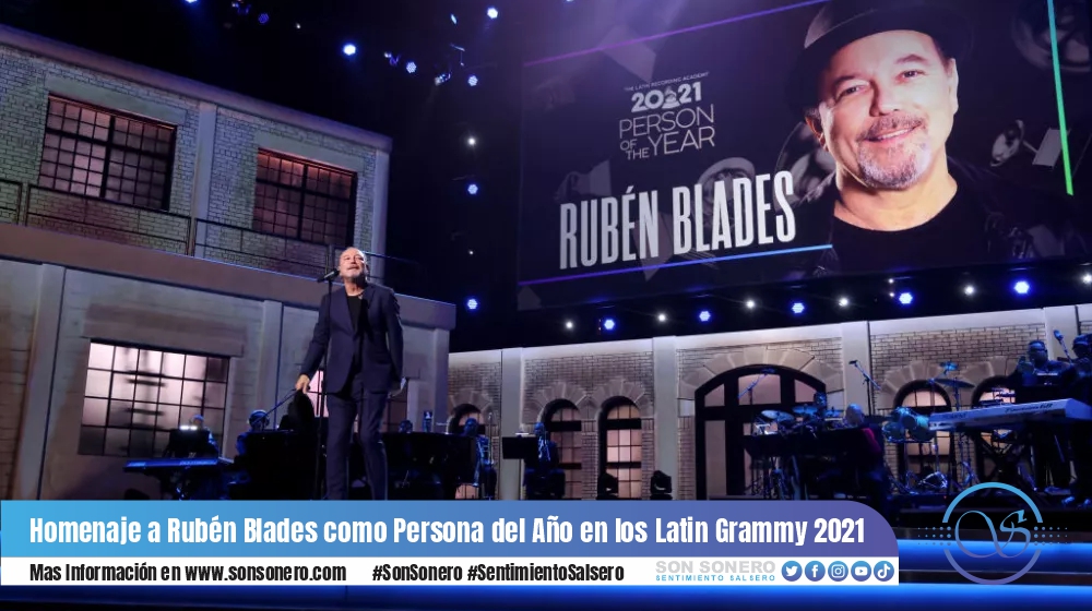Homenaje a Rubén Blades como Persona del Año en los Latin Grammy 2021