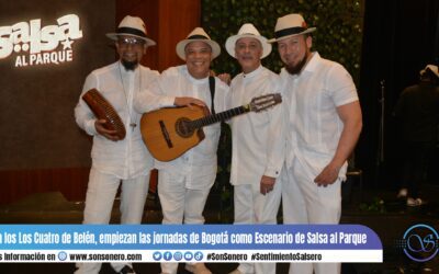 Con los Los Cuatro de Belén, empiezan las jornadas de Bogotá como Escenario de Salsa al Parque