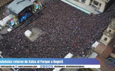 Apoteósico retorno de Salsa al Parque a Bogotá